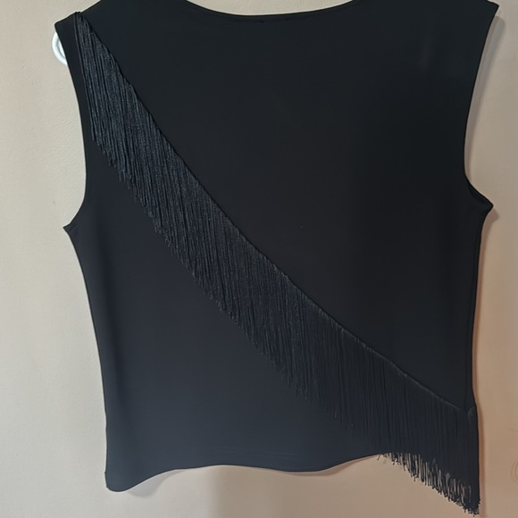 W5 fringe tank top black Size M - Picture 4 of 6
